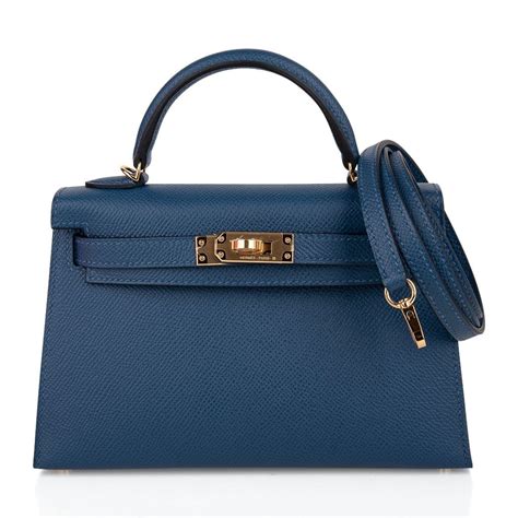 hermes kelly deep blue